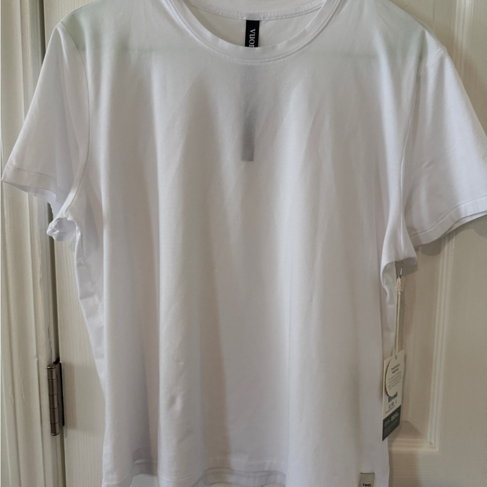 Vuori Feather Tee - White NWT